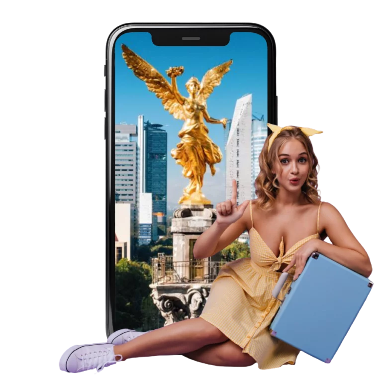 Chica maleta CDMX